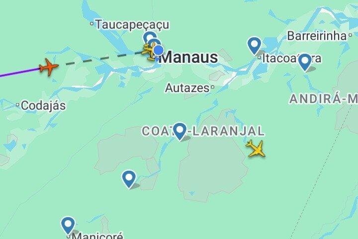 24-hour airport to hotel transfer in Manaus