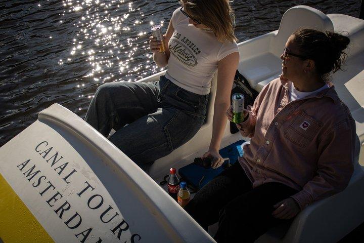 Amsterdam Independent Sightseeing by Pedal Boat