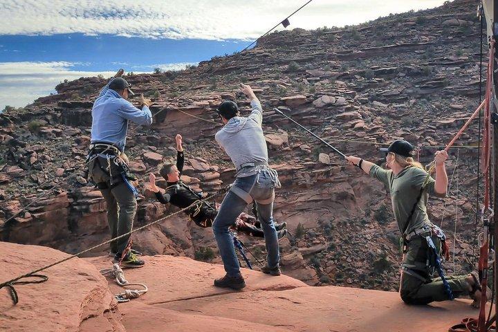 Rope Swing Adventure in Moab, Utah
