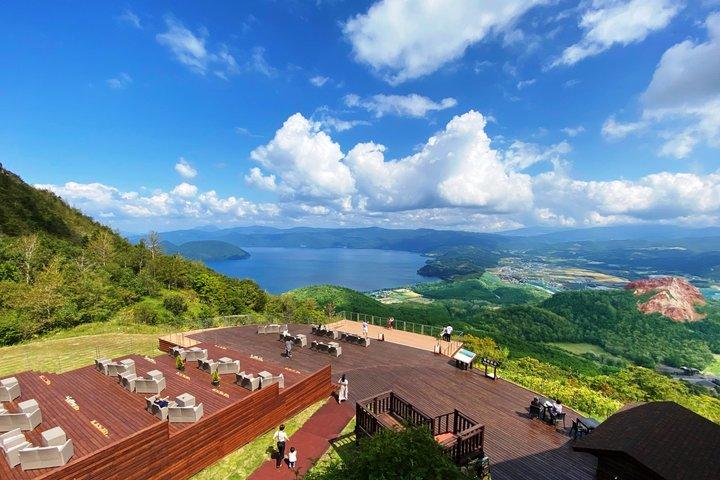 With Lunch│Mt. Usu Ropeway, Noboribetsu, Lake Shikotsu Day Trip