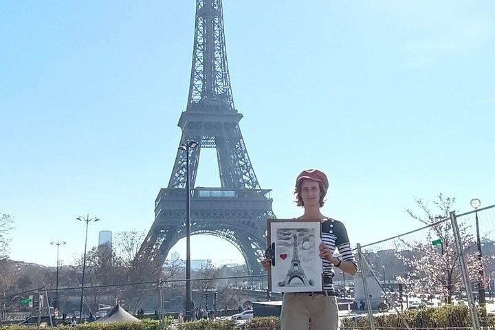 Eiffel Tower Drawing Workshop at the Eiffel Tower