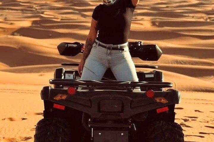 Quad Biking Desert Tour in Erg Chebbi Dunes