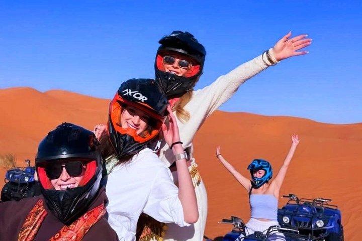 Quad Biking Desert Tour in Erg Chebbi Dunes