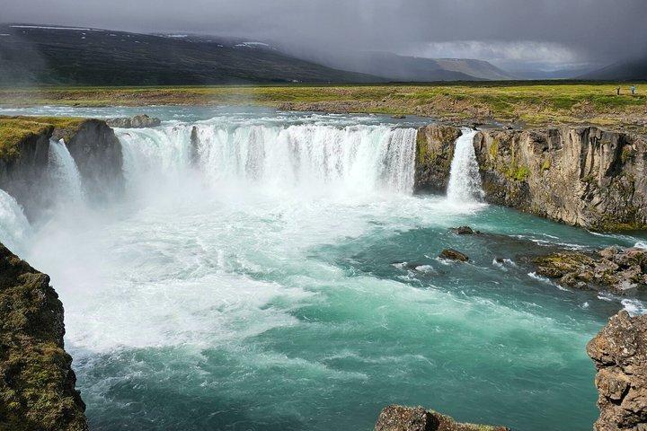 Akureyri to Lake Myvatn and Nature Baths Small Group Tour