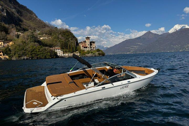 2 Hours with Speedboat Limousine Bowrider on Lake Como