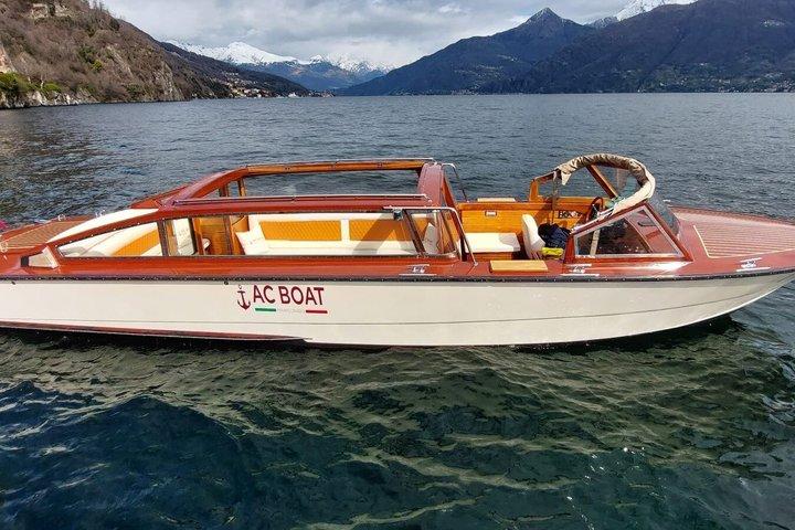 1h Private Boat Tour DA Menaggio on Lake Como