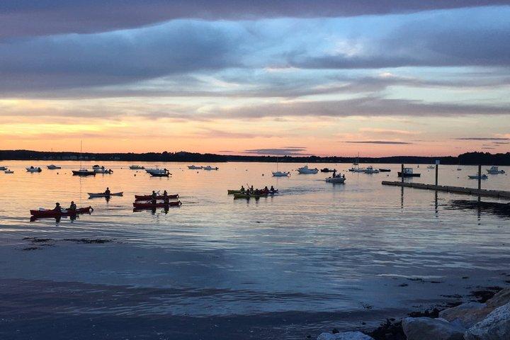 Sunset Sea Kayak Tour on Casco Bay