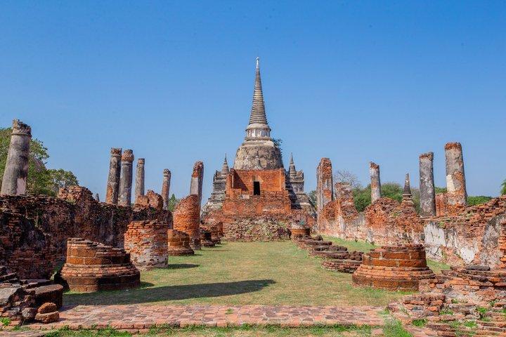 Ayutthaya City Tour and Grand Pearl Cruise from Bangkok