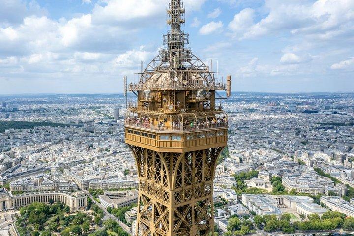 Eiffel Tower Small Group Tour By Elevator with Summit Option
