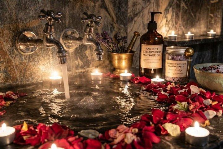 Romantic Spa Experience with Dinner in Chouf L'Or Restaurant