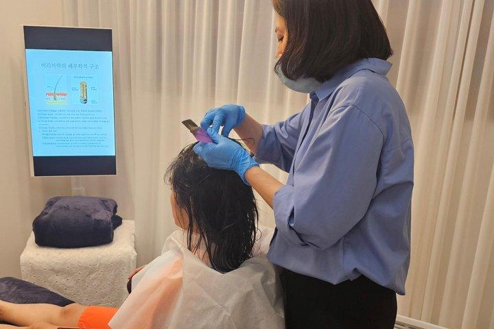 Korean Head Spa & Full Body Massage in Gangnam Seoul