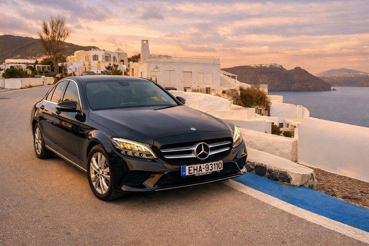 Santorini Private Transfer: Airport or Port