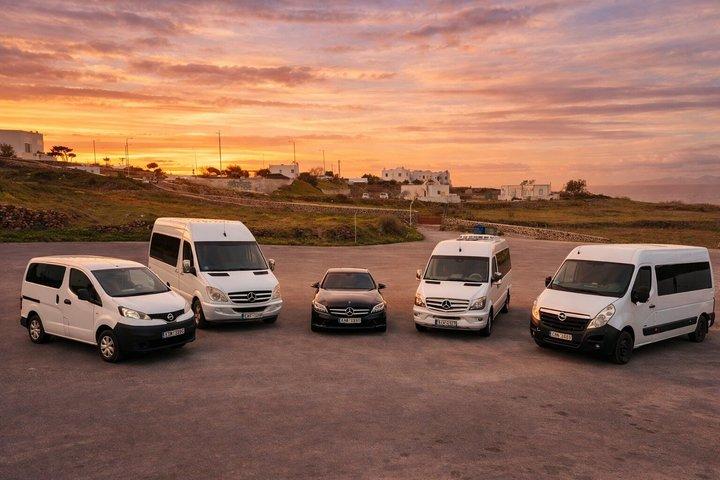 Santorini Private Transfer: Airport or Port