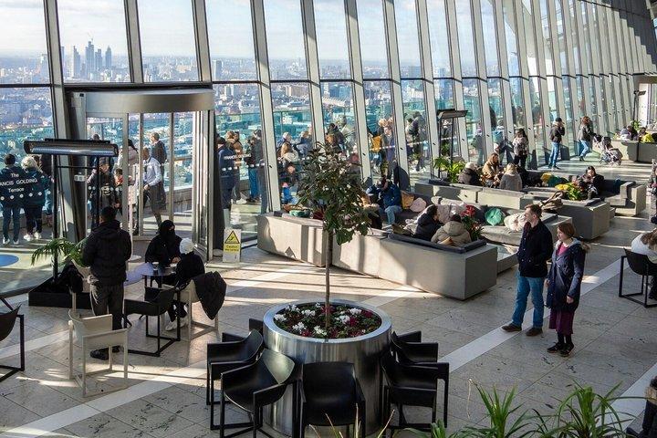 Sky Garden Early Access Ticket and Breakfast Treat