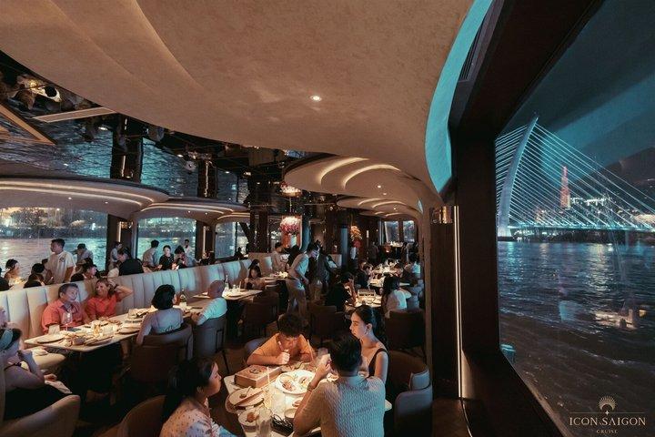 Ho Chi Minh City Saigon River Dinner Cruise w Live Music & Pickup