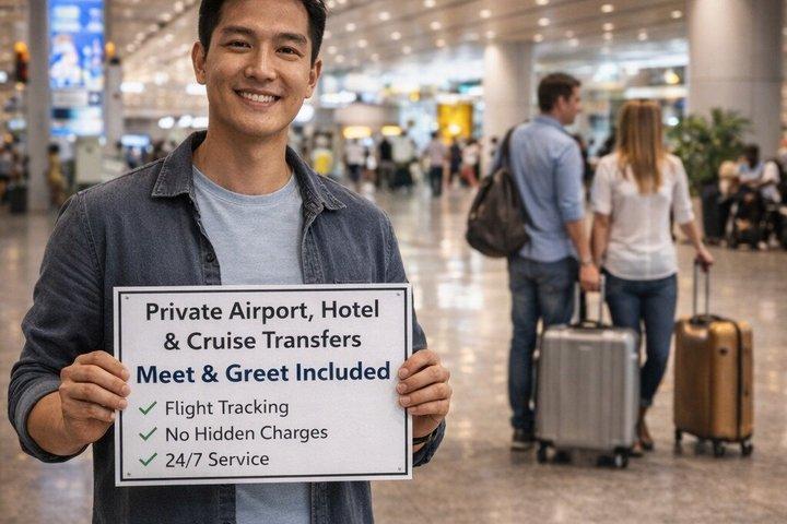 Singapore Airport, Hotel & Cruise Transfer: Departure / Arrival
