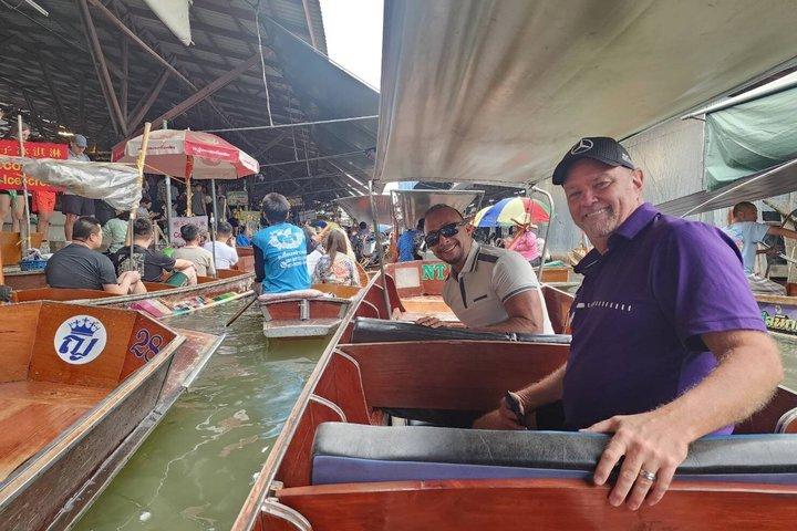Mae Klong Floating Market & Historical Kanchanaburi One Day Tour