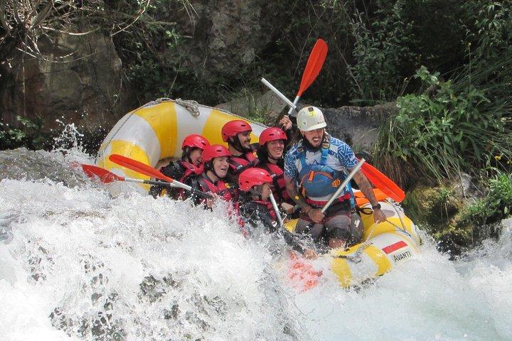 From Valencia: Montanejos Thermal Pools + Hiking, Kayak & Rafting
