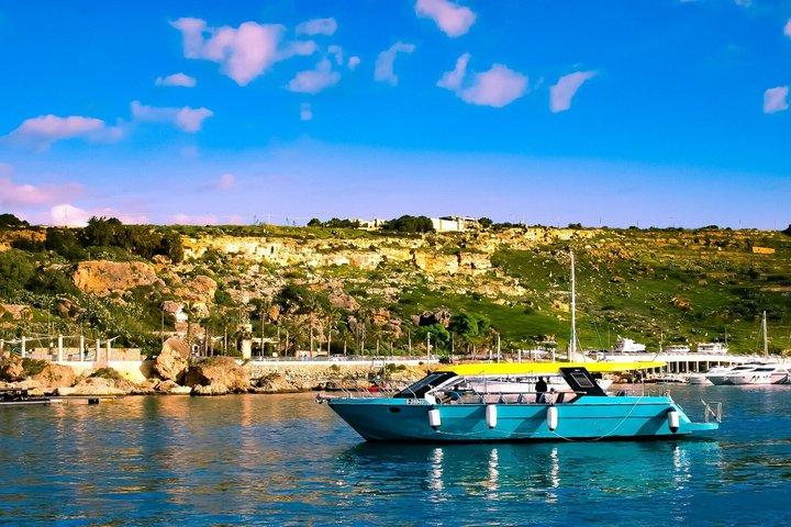 Boat Cruise around Comino/Blue Lagoon & Gozo