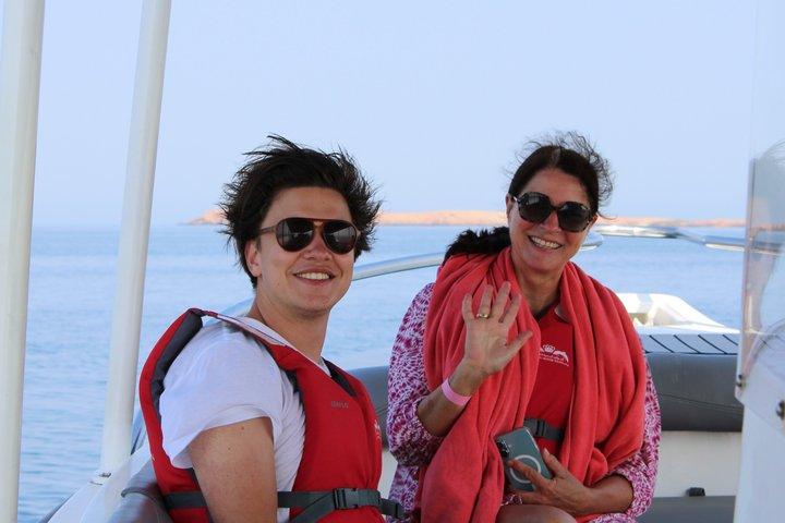 Shared Dimaniyat Islands Half Day Snorkeling from Al Mouj Marina