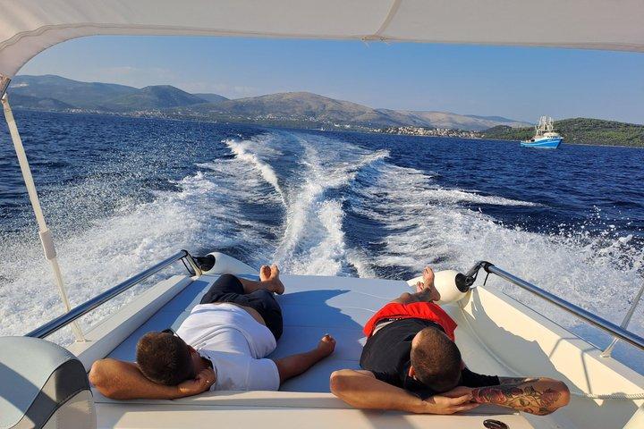 TROGIR: 3 Islands & Blue Lagoon Speedboat Tour