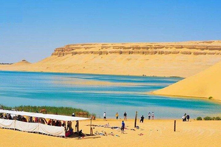 Fayoum Oasis & Waterfalls and 4x4 desert Day Tour from Cairo
