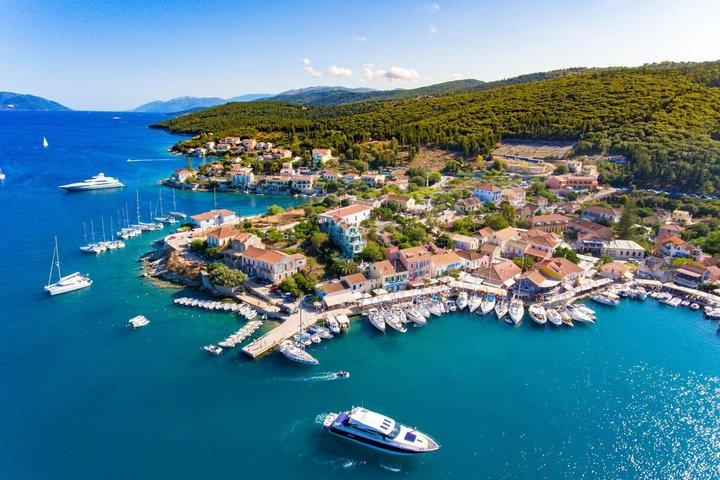 Melissani, Assos, Fiskardo & Myrtos Private Tour