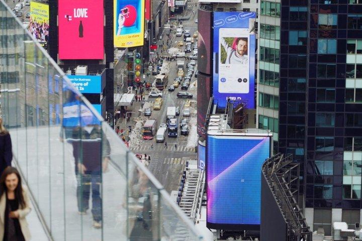 One Times Square Skywalk Admission Ticket
