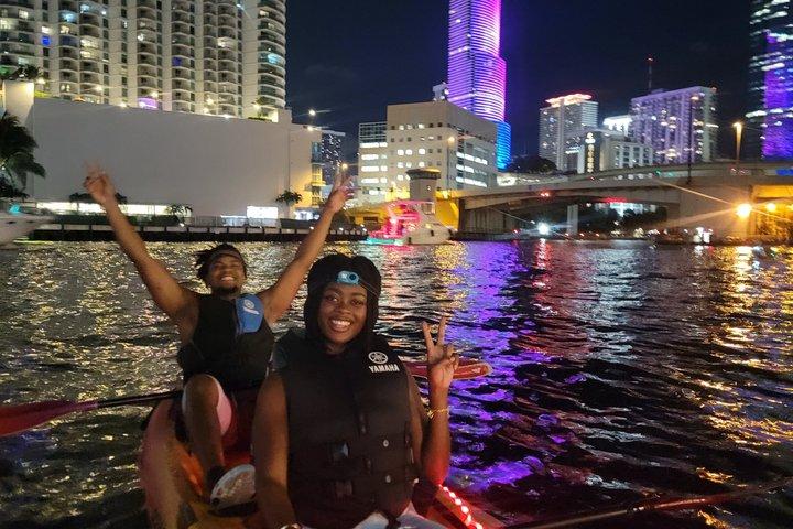 L.E.D. Light Kayak Miami City Lights