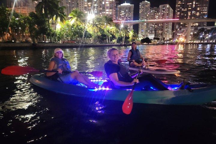 L.E.D. Light Kayak Miami City Lights