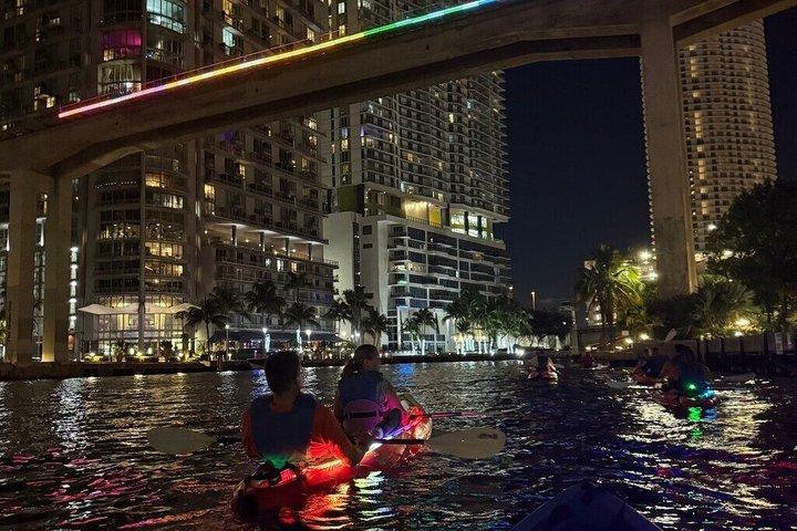 L.E.D. Light Kayak Miami City Lights