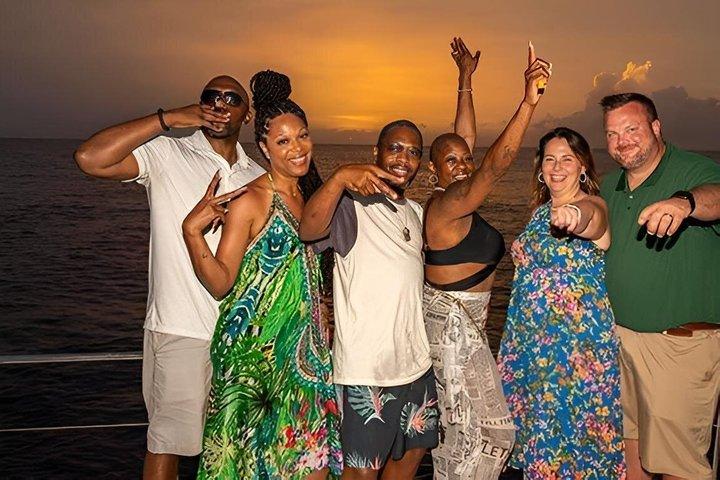 Private Piton Sunset Cruise to Sugar Beach with Snorkeling