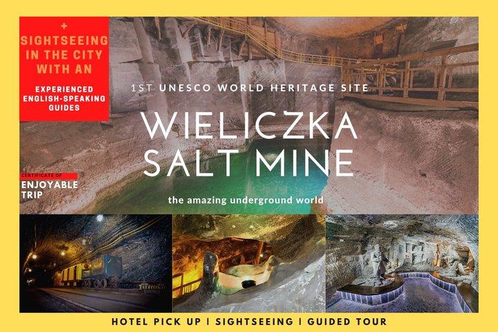 Wieliczka Salt Mine: Guided Tour from Krakow (with hotel pick-up)