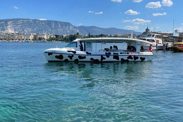 Sightseeing Cruise on Lake Geneva with Wine and Aperitif