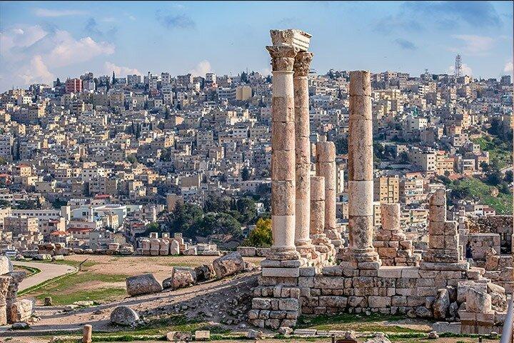 Private Amman City Sightseeing with Optional Arabic Mezze Lunch and Turkish Bath