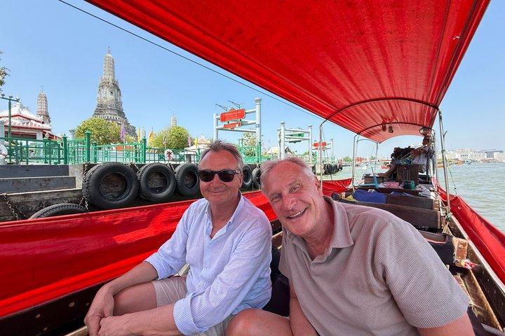 Best of Bangkok Grand Palace and Canal Longtail Boat Private Tour