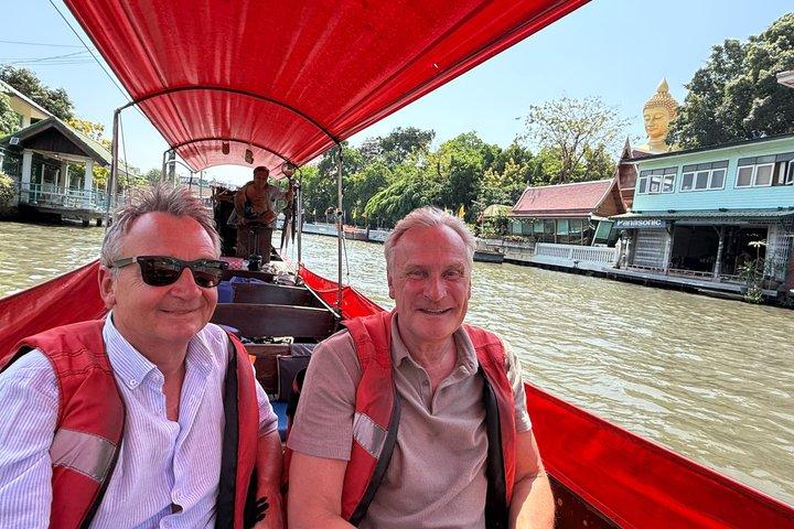 Best of Bangkok Grand Palace and Canal Longtail Boat Private Tour