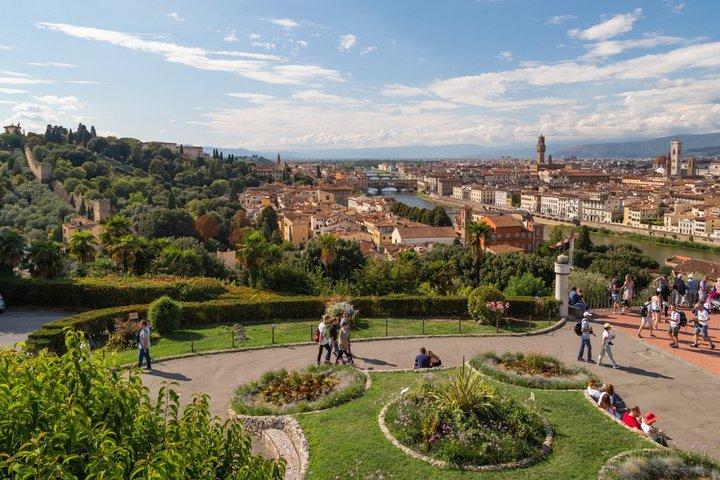 Private Golf Cart Tour of Florence Michelangelo & Panoramic Hills