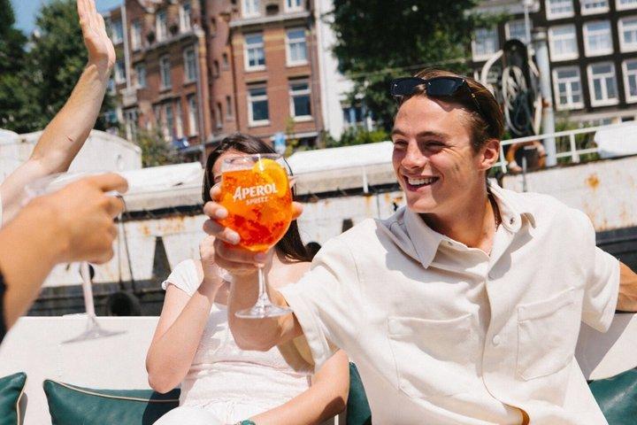 Amsterdam Aperol Spritz Cruise on a Silent Electric Boat