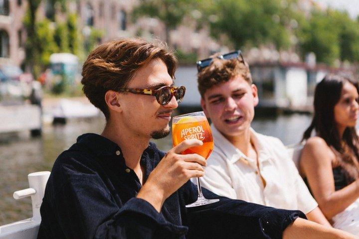 Amsterdam Aperol Spritz Cruise on a Silent Electric Boat