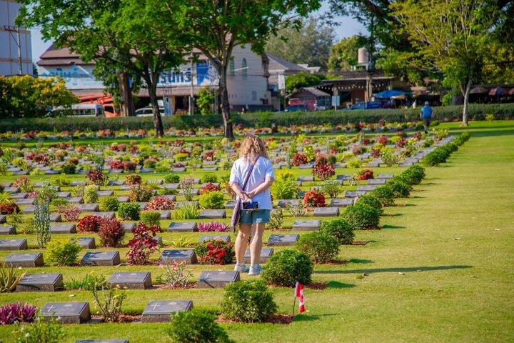 River Kwai Bridge and Erawan Waterfalls Trip from Bangkok