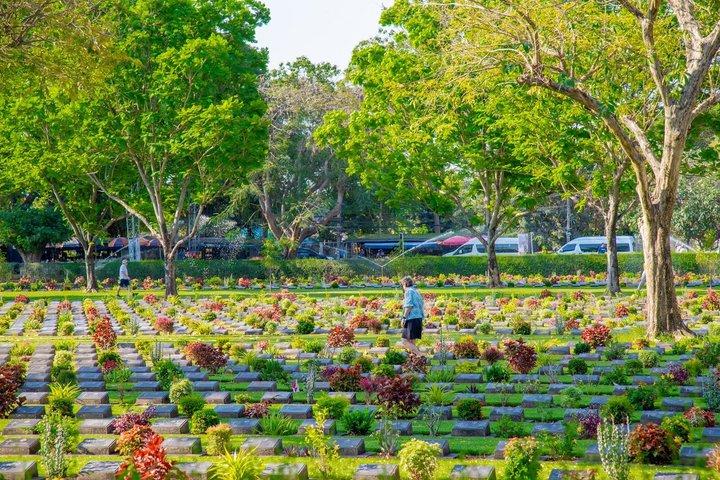 River Kwai Bridge and Erawan Waterfalls Trip from Bangkok