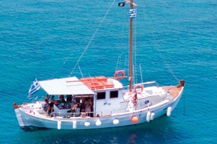 Paros Swimming and Snorkeling Boat Adventure From Naousa