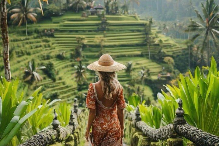 Ubud Tour Monkey Forest, Water Temple, Waterfall, Rice Terrace