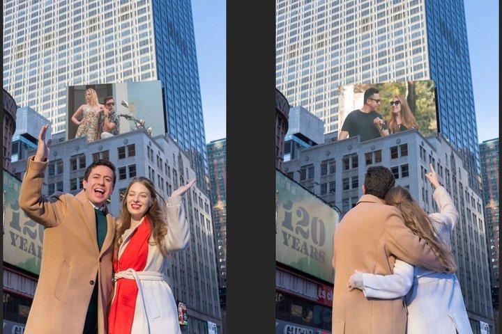 NYC: Your 1 full minute Moment on a Times Square Billboard