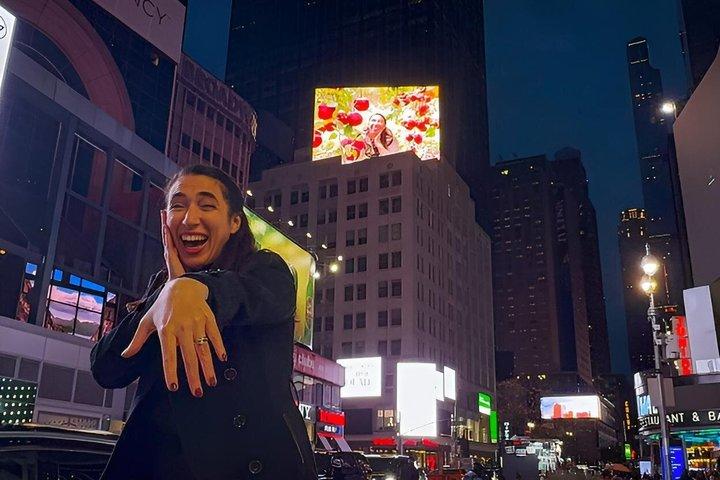 NYC: Your 1 full minute Moment on a Times Square Billboard