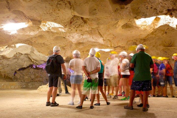 Historic Caves Guided Tour with Transfers from Falmouth Port