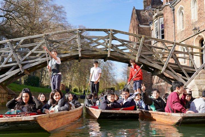 Cambridge Student-Led Shared Punting Tour (English or Chinese)