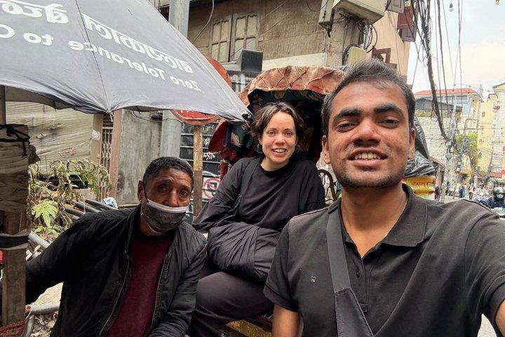 Kathmandu Food & Drink and Shopping Rickshaw Tour