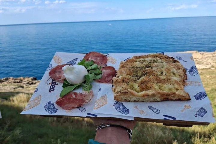 From Monopoli Street Food Tour and Leisure in Polignano a Mare